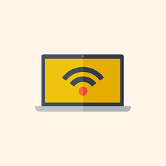 Image showing Network Flat Icon