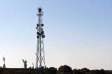 Image showing Cellular tower.