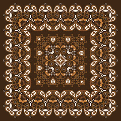 Image showing Vector Ornamental  background.