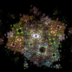 Image showing Symmetrical growth of bacteria