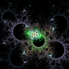 Image showing Symmetrical growth of bacteria