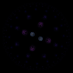 Image showing Symmetrical growth of bacteria