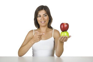 Image showing Apple diet