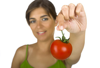 Image showing Healthy woman