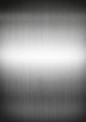 Image showing Silver brushed metal background texture