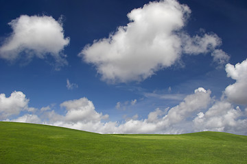 Image showing Blue and Green