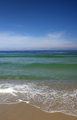 Image showing Blue beach