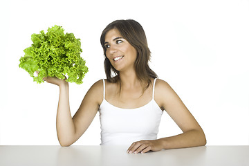 Image showing Lettuce diet