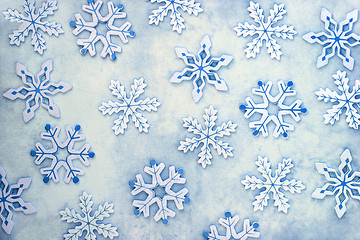 Image showing Snowflake Abstract