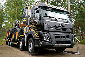 Image showing New Volvo FMX Truck at FinnMETKO 2014