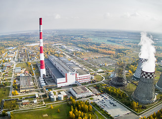 Image showing City Energy and Warm Power Factory. Tyumen. Russia