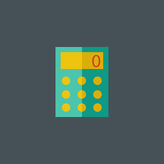 Image showing Calculator Flat Icon