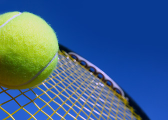 Image showing 	Ball and Racket