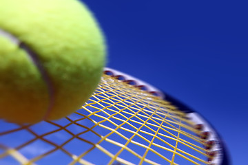 Image showing 	Ball and Racket