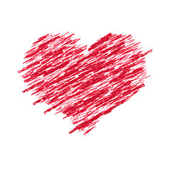 Image showing red heart