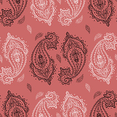 Image showing Seamless Paisley pattern.