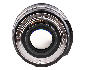 Image showing camera lense from behind 