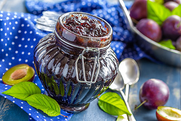 Image showing Plum jam