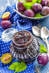 Image showing Plum jam