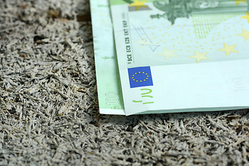 Image showing New euro banknotes