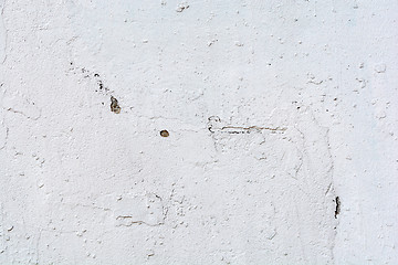 Image showing White wall for background or texture