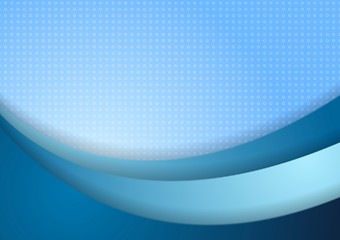 Image showing Bright wave background with circle texture