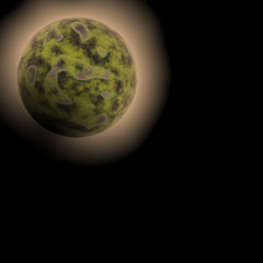 Image showing Alien planet