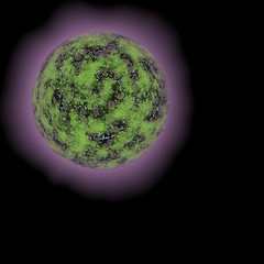 Image showing Alien planet