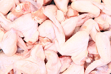 Image showing raw chicken wings 