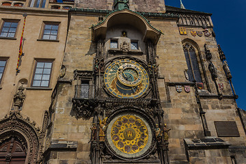 Image showing Astronomical clock in Prague