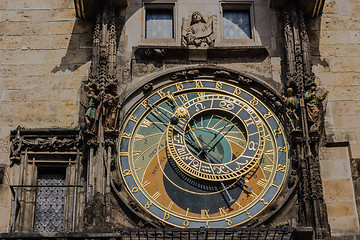 Image showing Astronomical clock in Prague