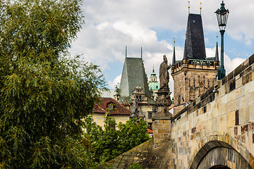 Image showing Charles Bridge in Prague