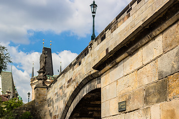 Image showing Charles Bridge in Prague