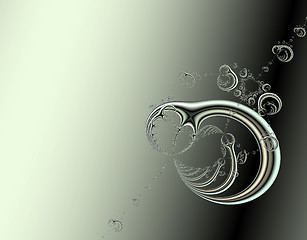 Image showing Water bubbles