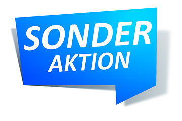 Image showing Web Element Sonder Aktion