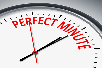 Image showing perfect minute