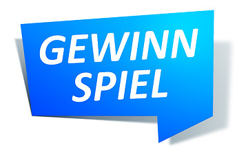 Image showing Web Element Gewinnspiel