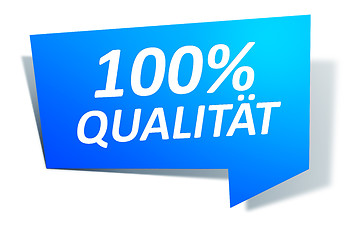 Image showing Web Element 100% Qualitaet