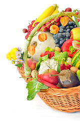 Image showing harvest basket