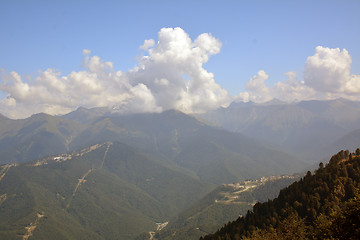 Image showing Beautiful mountain landscape in the Caucasus