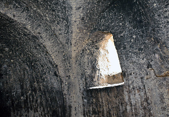 Image showing Part of the wall in Geghard monastery church