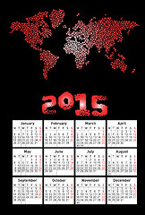 Image showing 2015 calendar