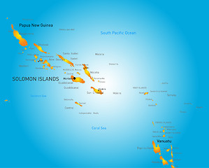 Image showing Soloman island