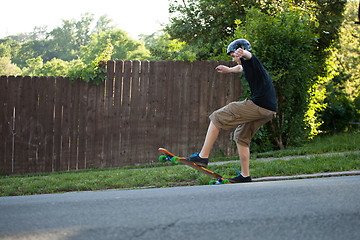 Image showing Longboarding Tricks