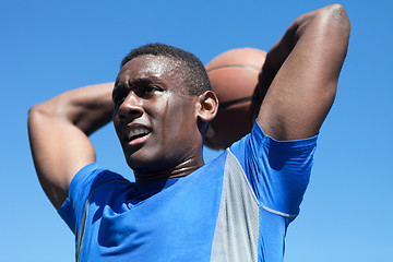 Image showing Basketball Dunker Close Up