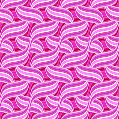 Image showing Pink Damask Pattern 