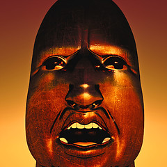 Image showing African dictator