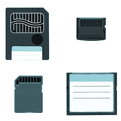 Image showing Memory cards