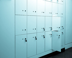 Image showing Lockers