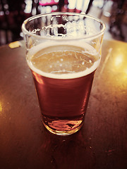 Image showing Pint of beer